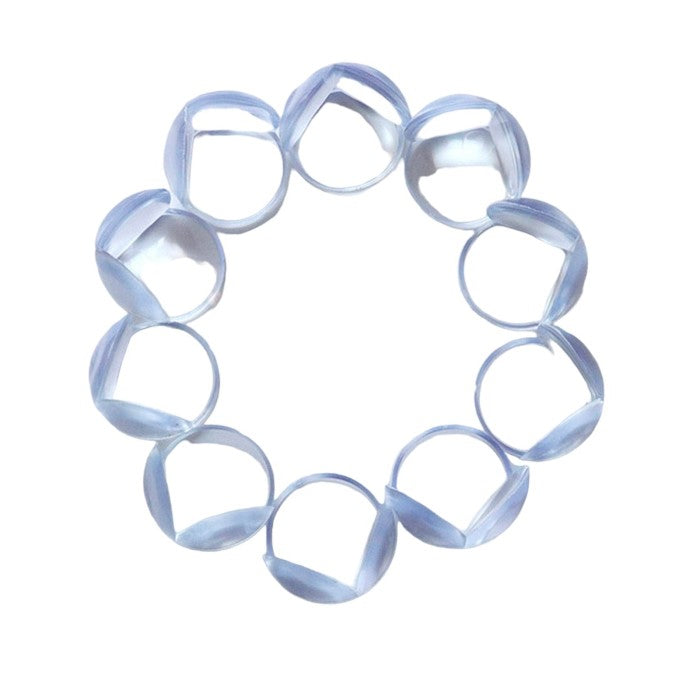 10 Impact-Absorbing Silicone Guards – Table Edge Protection