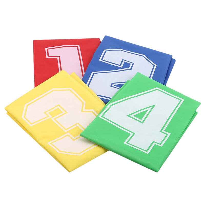 Jumping Sack Race Set 4 Pack 20x28in with Handles for Outdoor Games