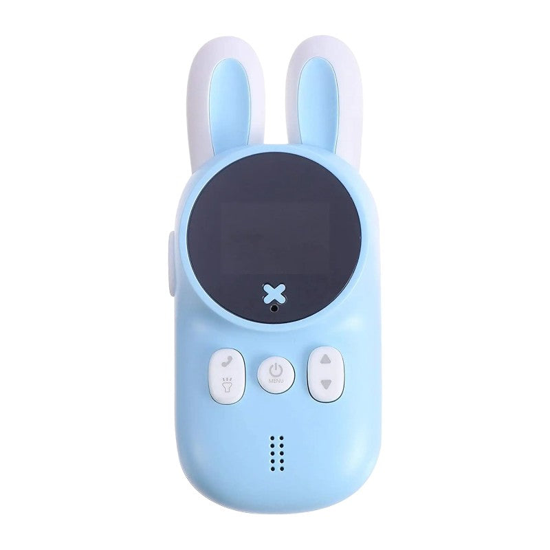 Walkie Talkie Bunny Toy for Kids, 3km Range, 22 Channels, LED Light