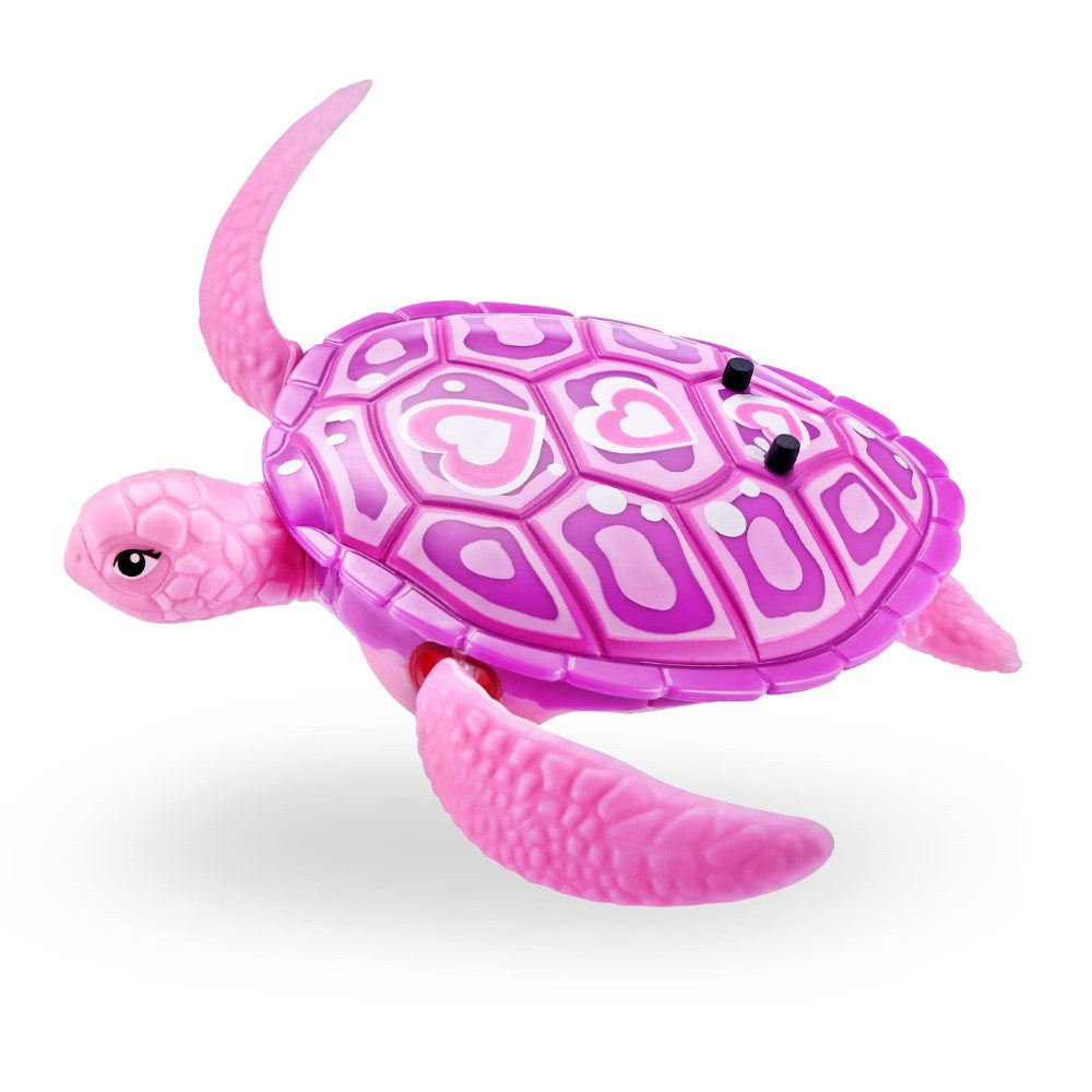 Robotic Swimming Turtles Dual Set in Orange & Blue or Green & Pink