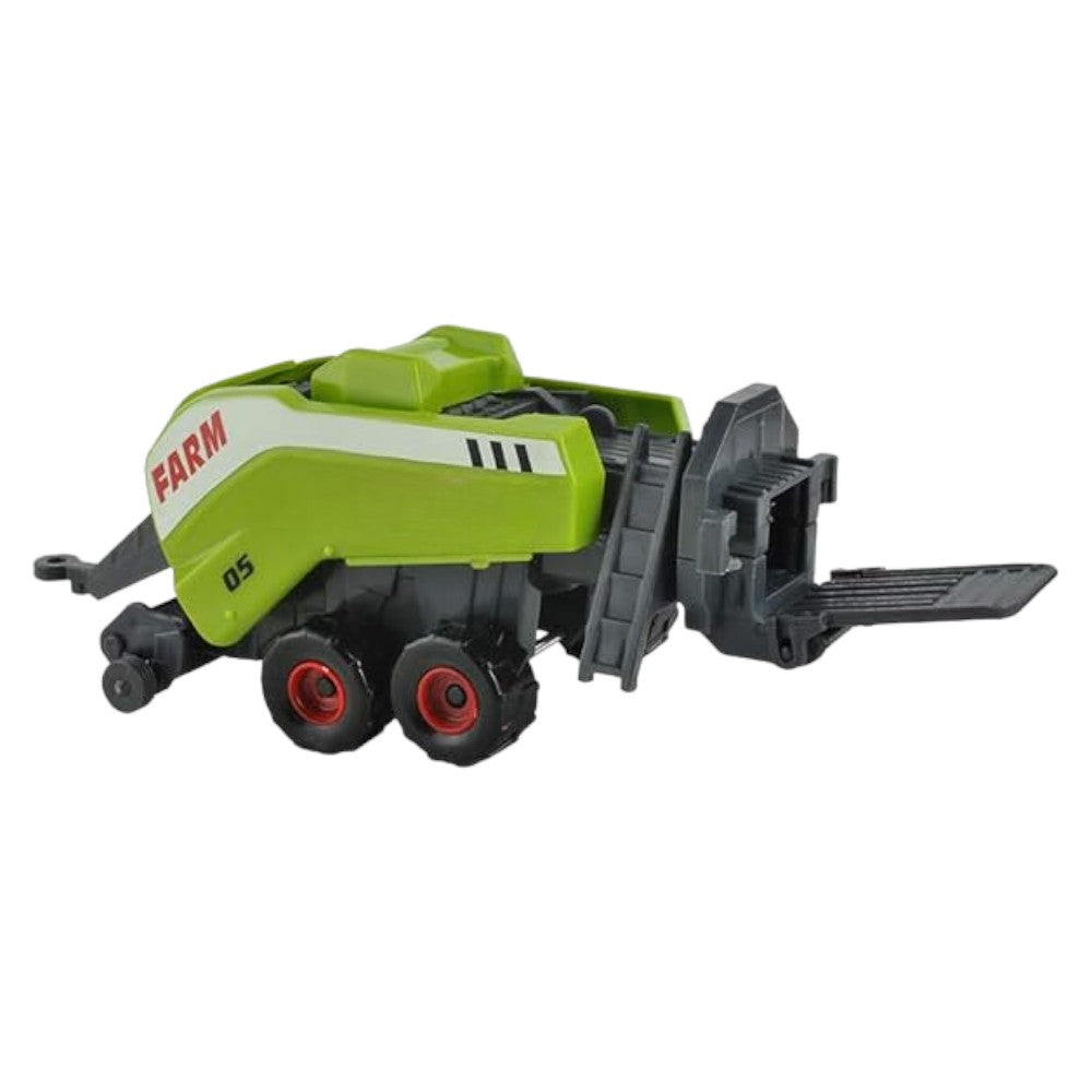 Farm Toy Set 6 Agricultural Vehicles, Trailers & Equipment for Kids