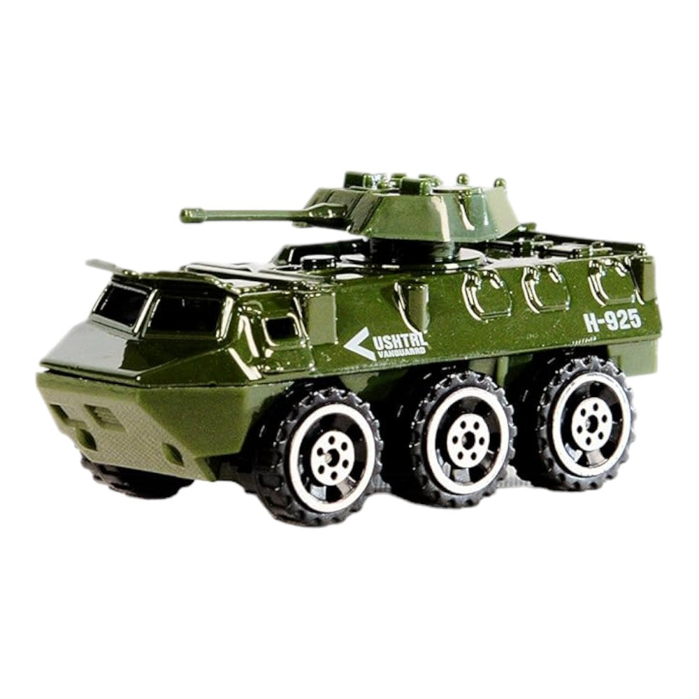 Military Vehicles Set 6 Mini Army Toys Tank, Helicopter and More