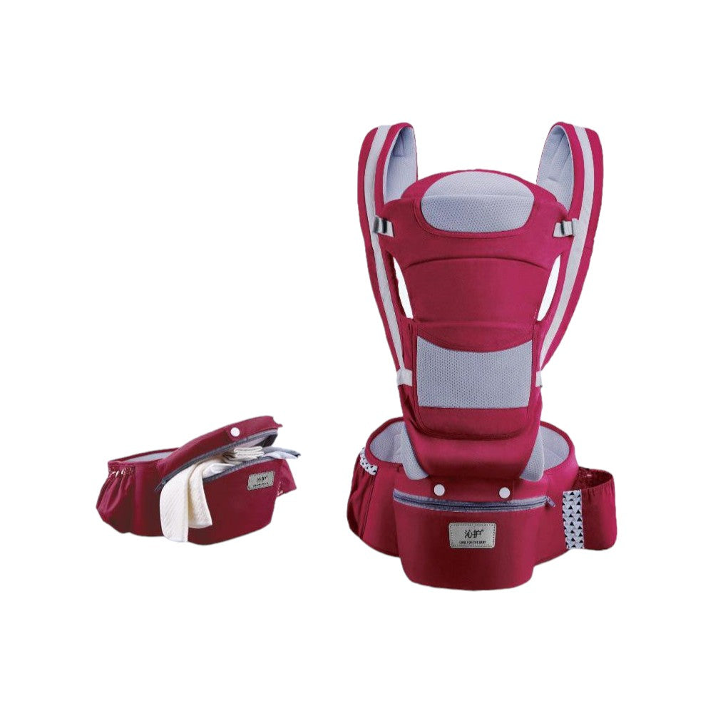 Baby Carrier with Hip Seat, Front & Back Positions