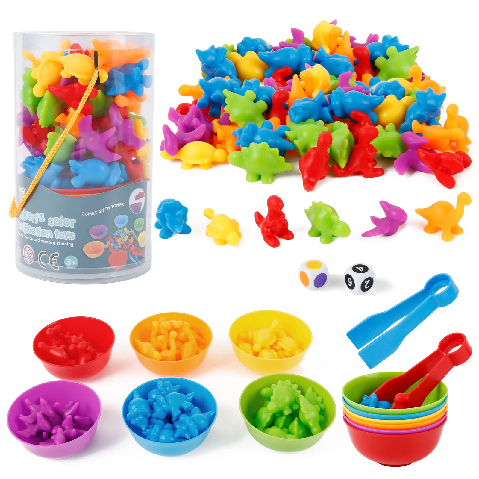 Montessori Counting animals & Sorting Game
