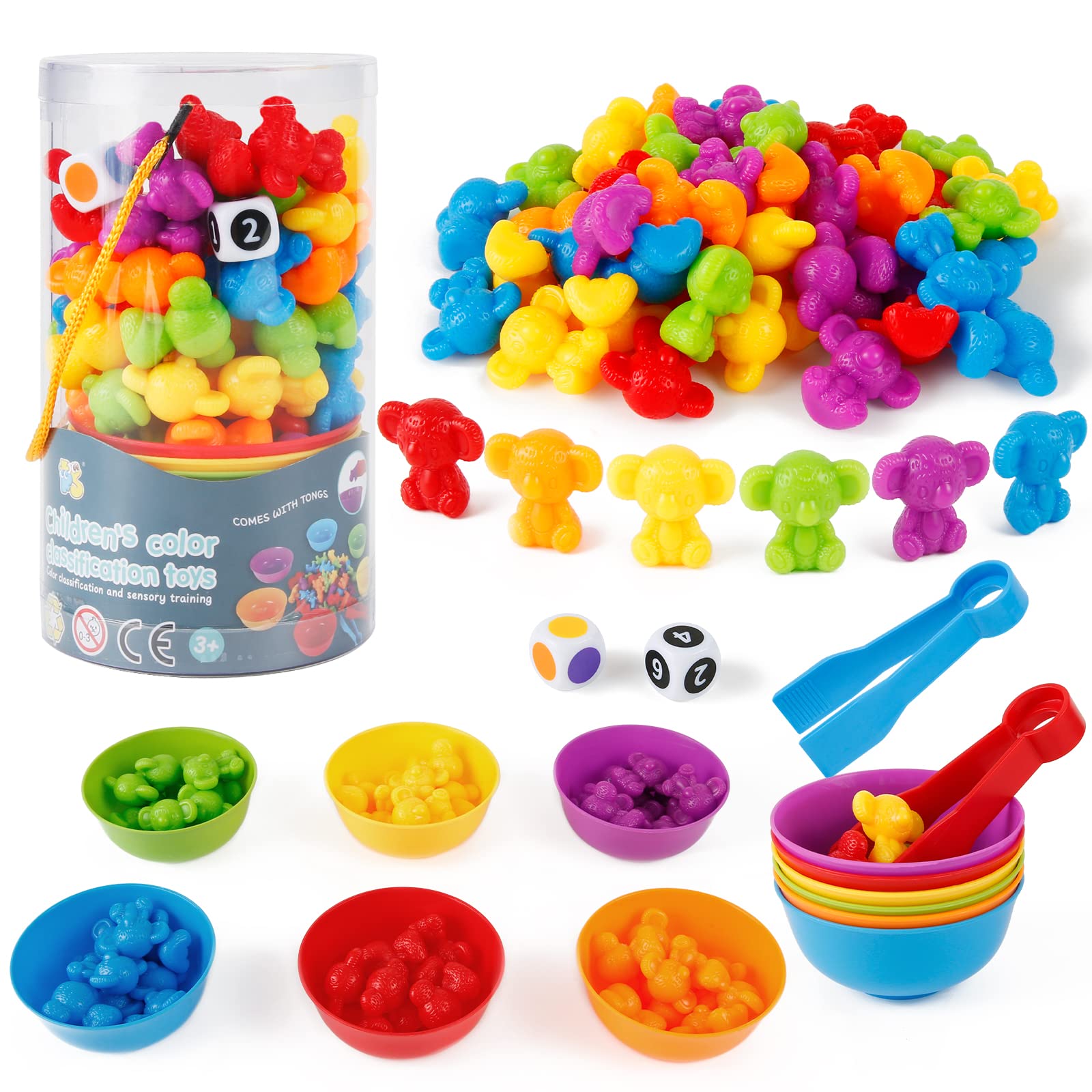 Montessori Counting animals & Sorting Game