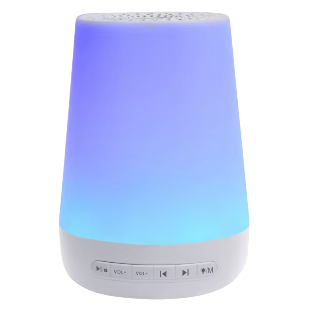 White Noise Machine 34 Sounds, App Control, Night Light, Wake-Up Timer