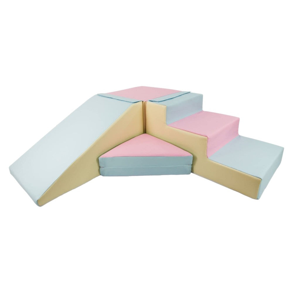 4 Foam Play Block Set Soft, Stackable, and Durable for Kids