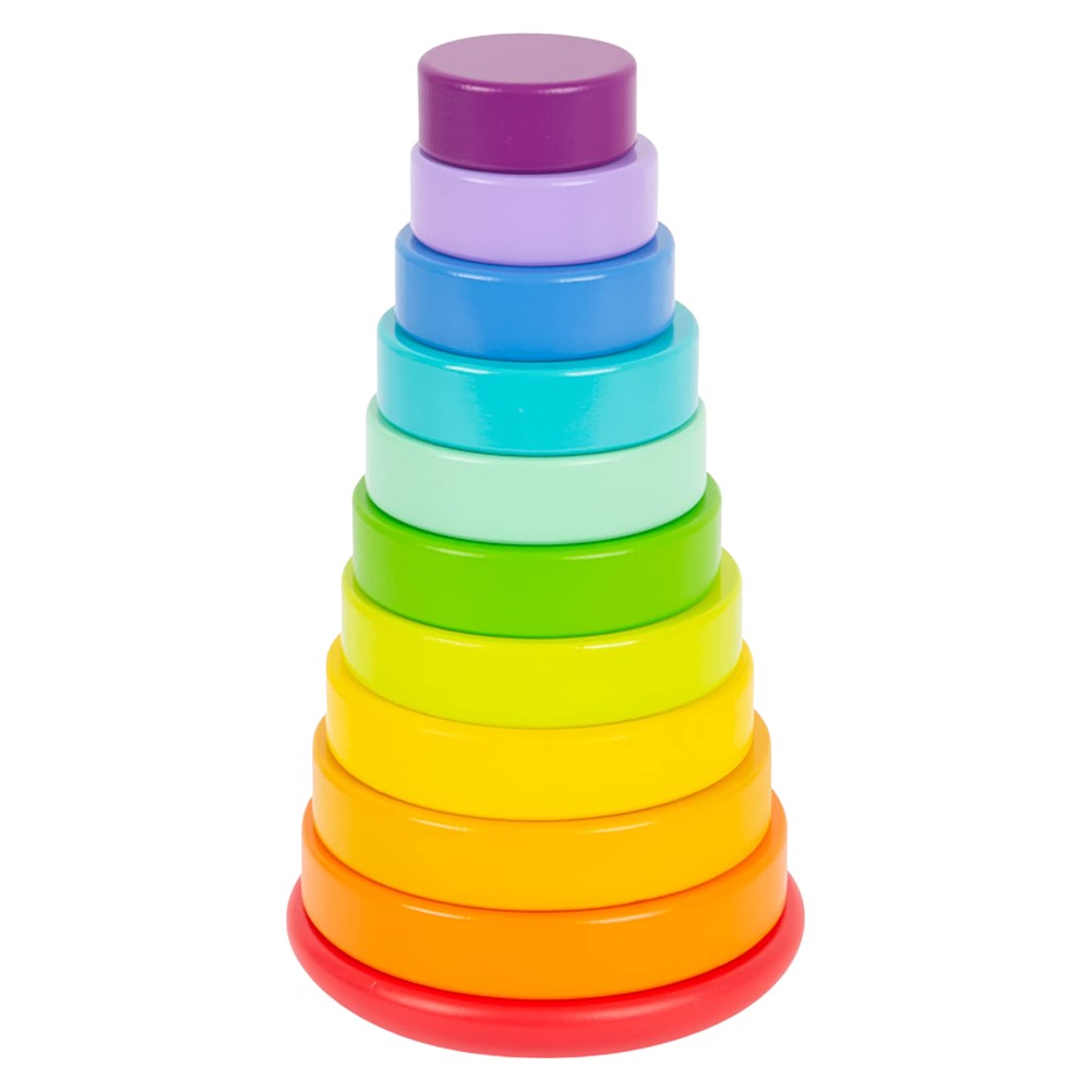 Stackable Wooden Blocks Learning Toy