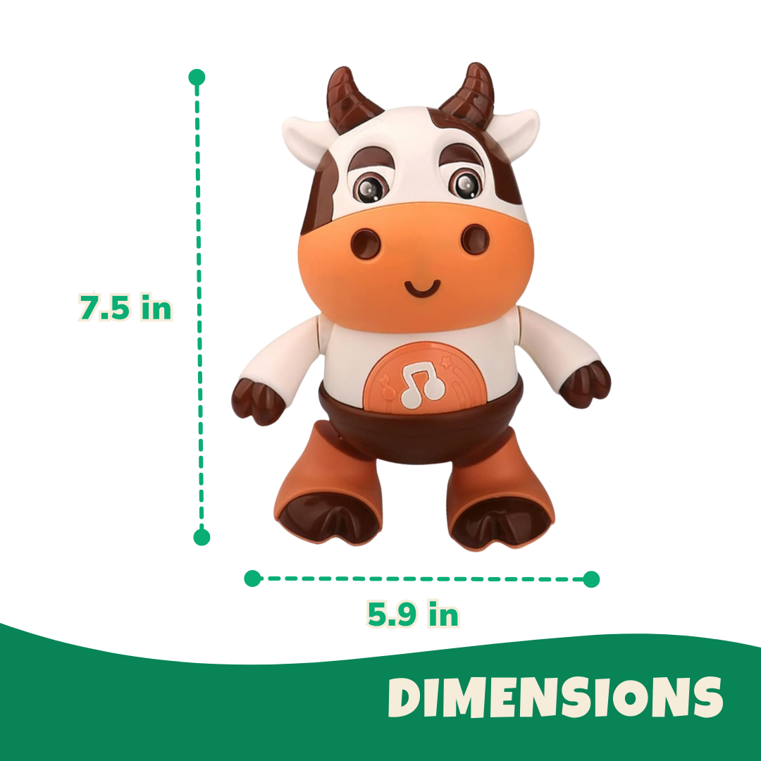 Musical Cow – Singing, Dancing, Walking with LED Lights, Moving Eyes
