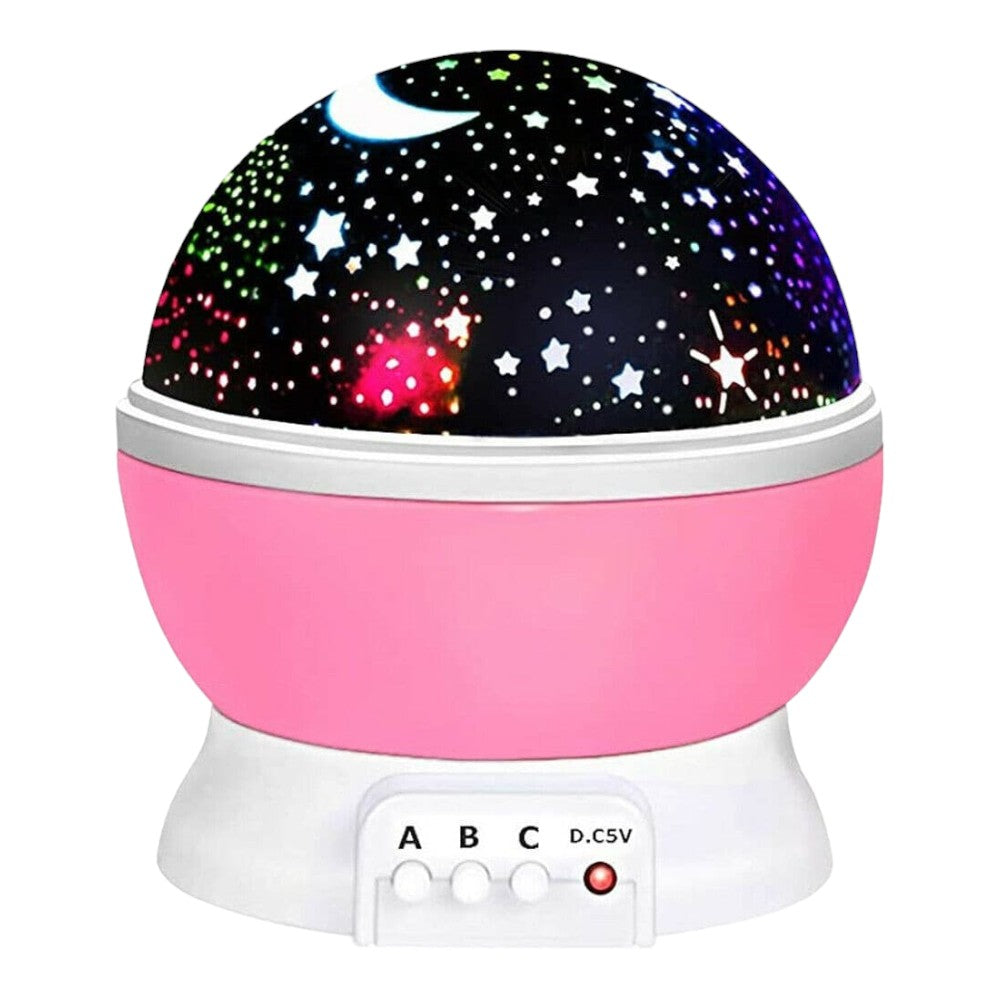 360° Rotating Star Projector Night Light for Kids with USB Power