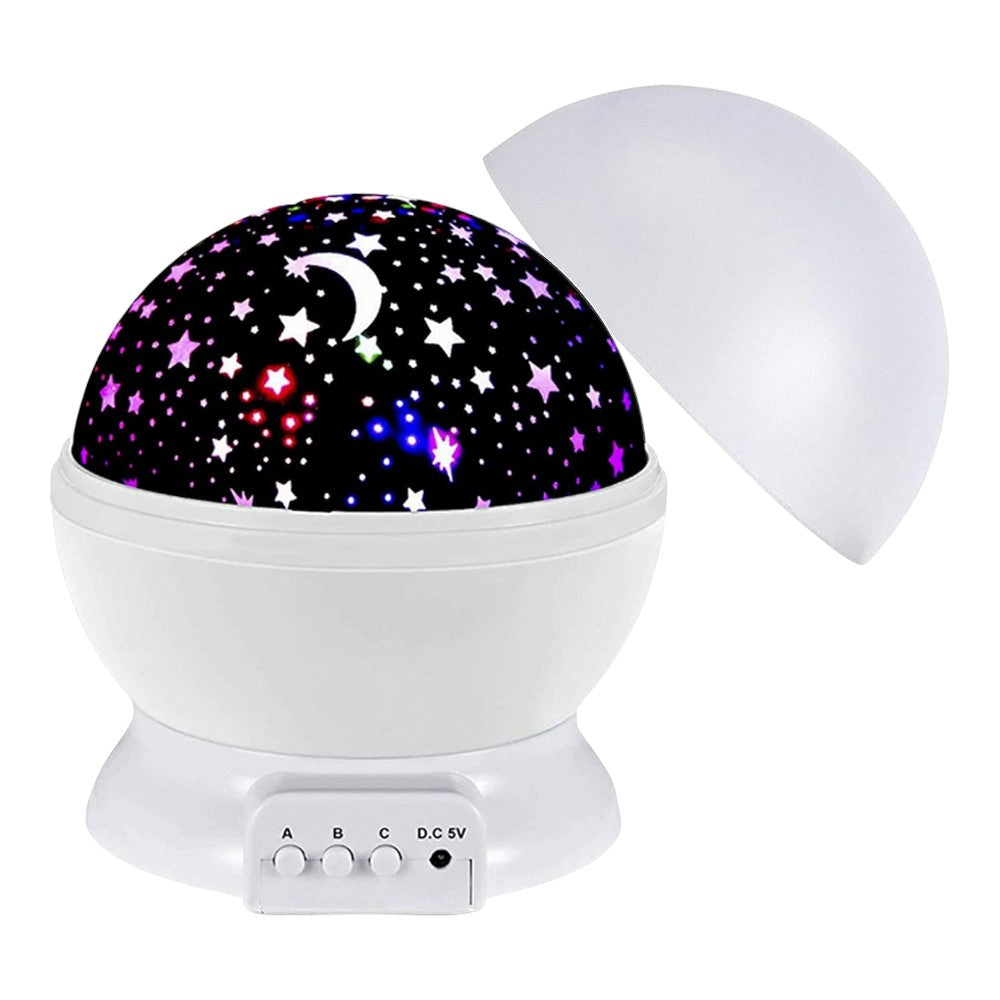 360° Rotating Star Projector Night Light for Kids with USB Power