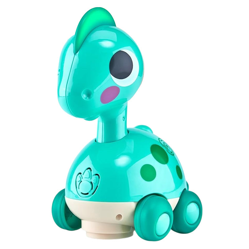 Montessori Musical Crawling Dinosaur Toy Toddlers with Lights Sounds