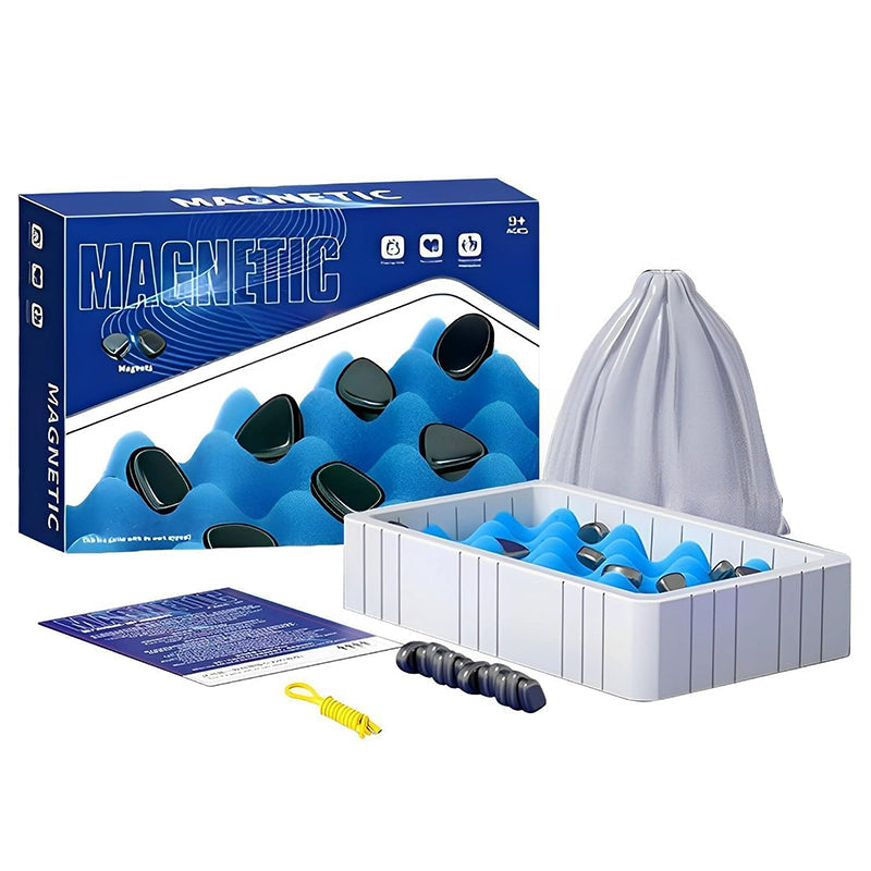 Magnetic Set With Rope Box And Puzzle Challenge Game for Kids