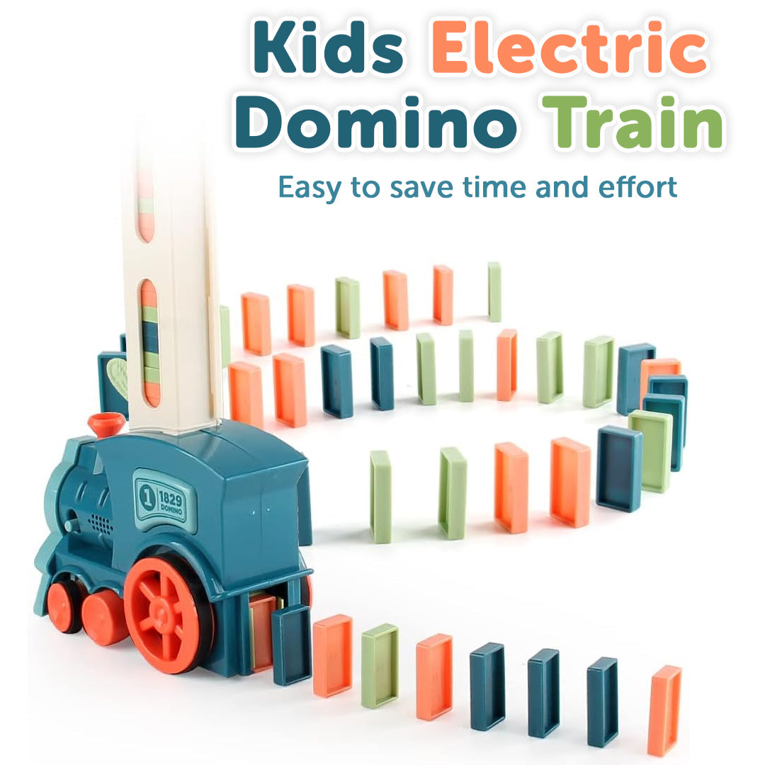 Electric Domino Train – Automatic Domino Placement with Lights