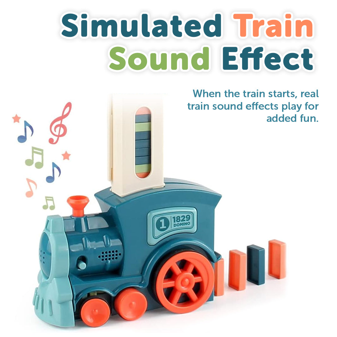 Electric Domino Train – Automatic Domino Placement with Lights