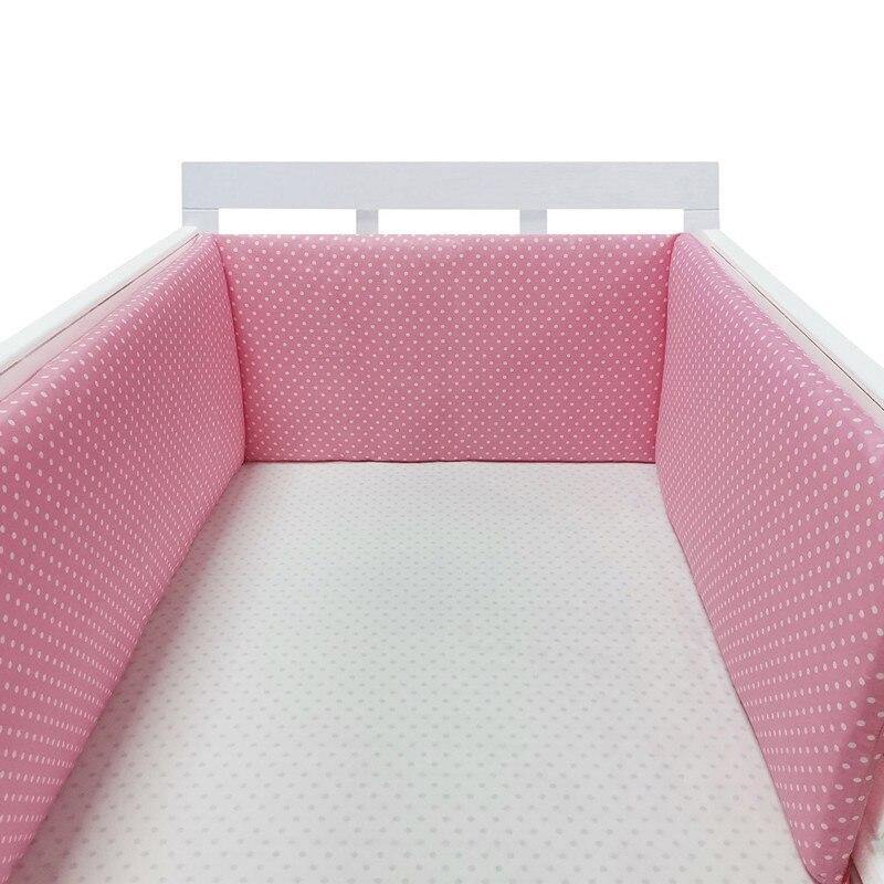 Breathable Baby Crib Padded Bumper – Mesh Cot Liner for Standard Cribs
