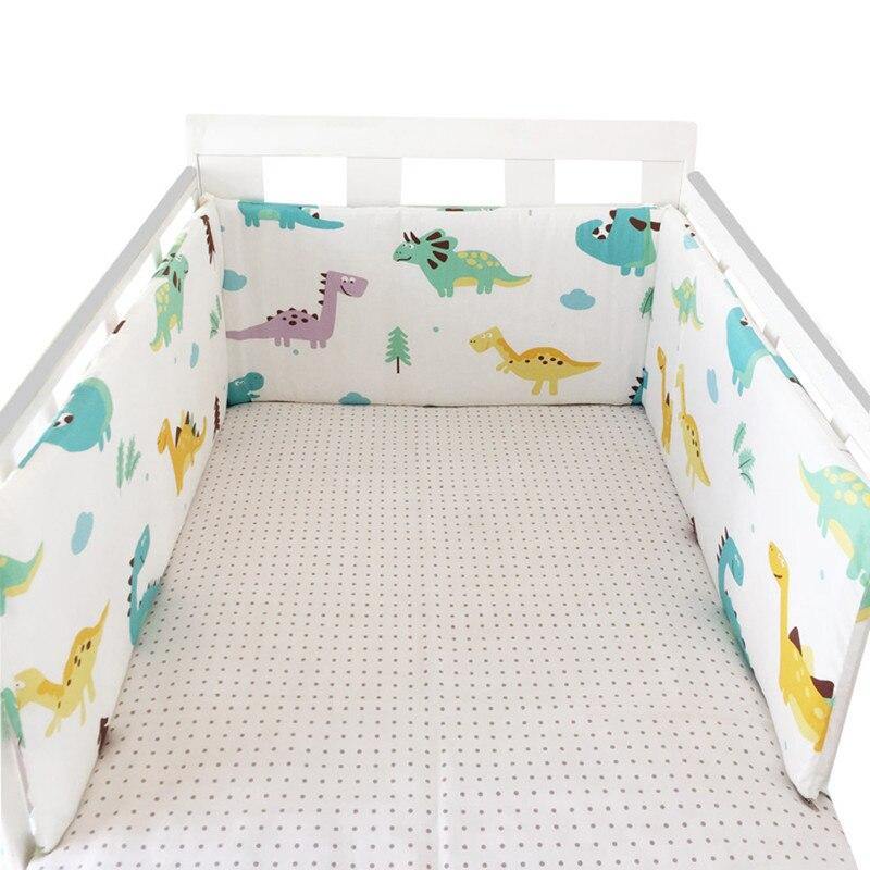Breathable Baby Crib Padded Bumper – Mesh Cot Liner for Standard Cribs